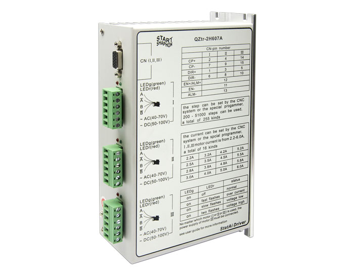 QZtr-2H607A Three-in-one Stepper Driver